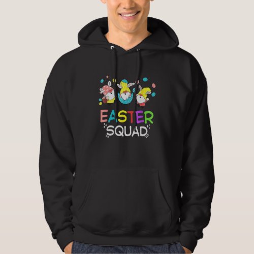 Cute Three Gnomes Easter Eggs Bunny Easter Day Eas Hoodie