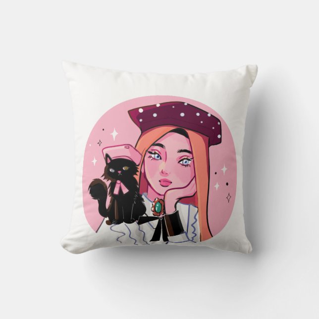 cute  throw pillow (Front)
