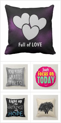 Inspirational Throw Pillow Gifts