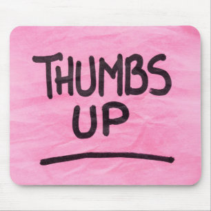 Cute Thumbs Up Graphics Cool Thumbs Up Image Mouse Pad