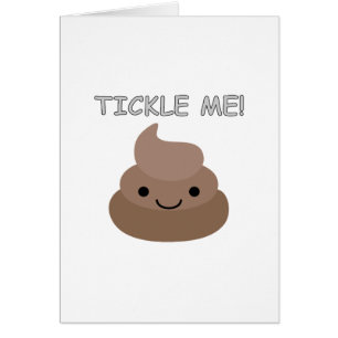 Cute Tickle Me Poop Emoji Cards