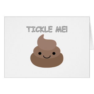 Cute Tickle Me Poop Emoji Cards