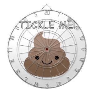 Cute Tickle Me Poop Emoji Dartboard