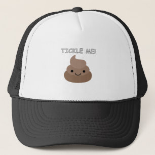 Cute Tickle Me Poop Emoji Trucker Hat