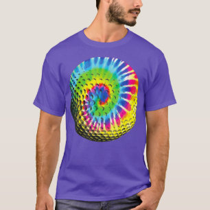 Cute Tie Dye Golf Gift Men Women Funny Rainbow T-Shirt