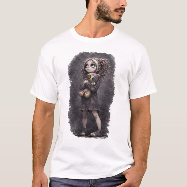 Cute Tiffany and his bear T-Shirt (Front)
