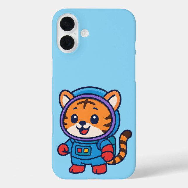 Cute Tiger Astronaut Phone Case all device  (Back)