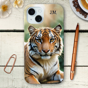 Cute Tiger Cub Big Cat iPhone 15 Case