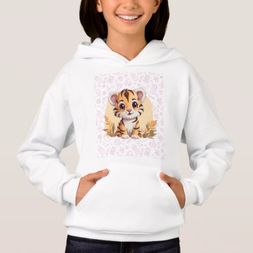 Cute Tiger Cub Hoodie