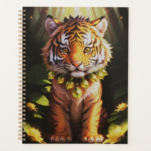 Cute Tiger Cub Planner