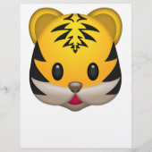 Cute Tiger Emoji (Front)