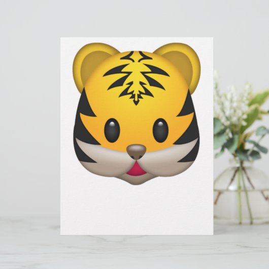 Cute Tiger Emoji (Standing Front)