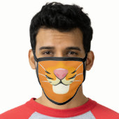 Cute Tiger Face Cartoon Style for Kids Mask (Worn Him)