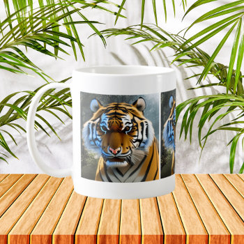 Cute Tiger Lovers Jungle Animal Coffee Mug by DoodlesGifts at Zazzle