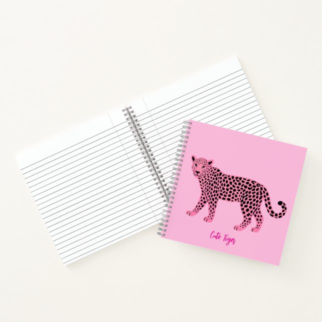 Cute Tiger Notebook (Inside)