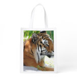 Cute Tiger Reusable Grocery Bag