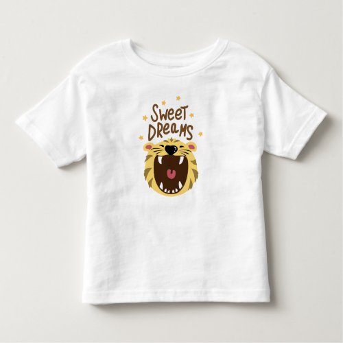 Cute Tiger Sleep Shirt Sweet Dreams T_Shirt