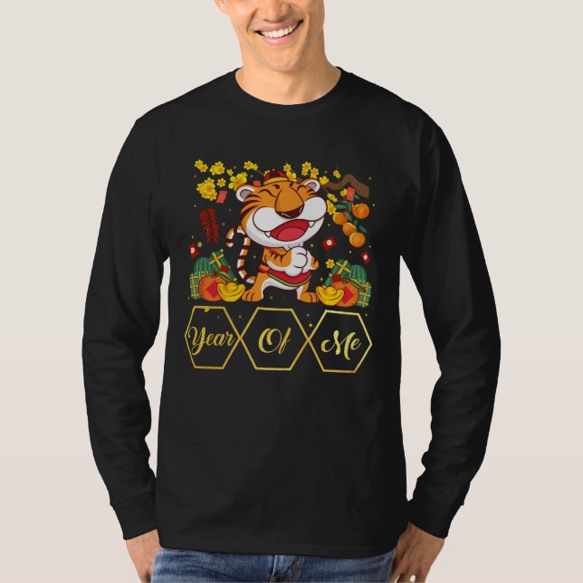 Cute Tiger Vietnamese New Year 2022 Year Of Me T-Shirt (Front)