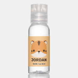 Cute Tiger with Personalized Name Hand Sanitizer