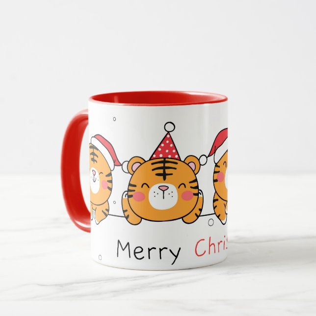 Cute Tigers Mug (Front Left)