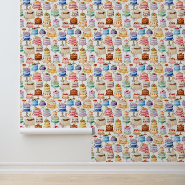 Cute tiled bakery business  wallpaper  (Application)