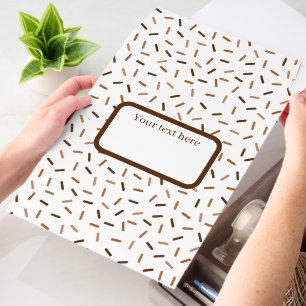 Cute tiled Bakery Confetti Envelope Mailers