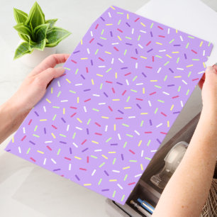 Cute tiled Bakery Confetti Envelope Mailers