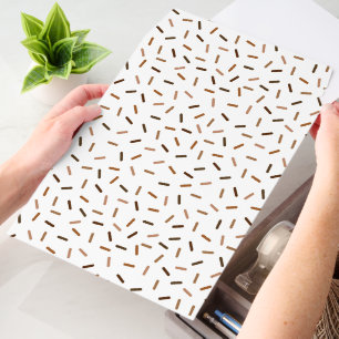 Cute tiled Bakery Confetti Envelope Mailers