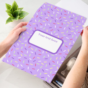 Cute tiled Bakery Confetti text box Envelope Mailers