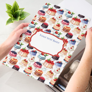 Cute tiled cake pattern text box envelope mailers