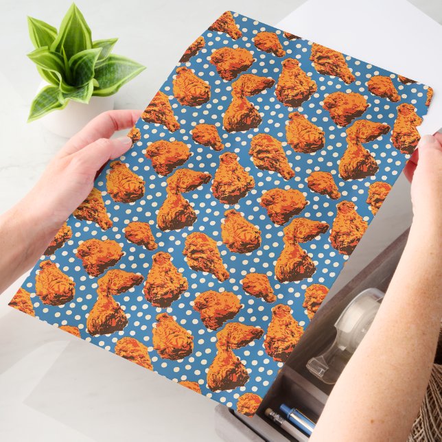 Cute tiled chicken pattern  envelope mailers (Desk)