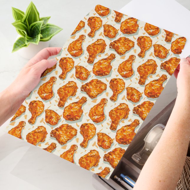 Cute tiled chicken pattern  envelope mailers (Desk)