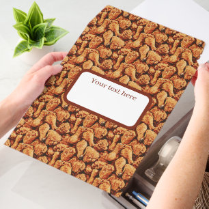 Cute tiled chicken pattern text box envelope mailers