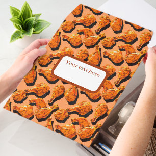 Cute tiled chicken pattern text box envelope mailers