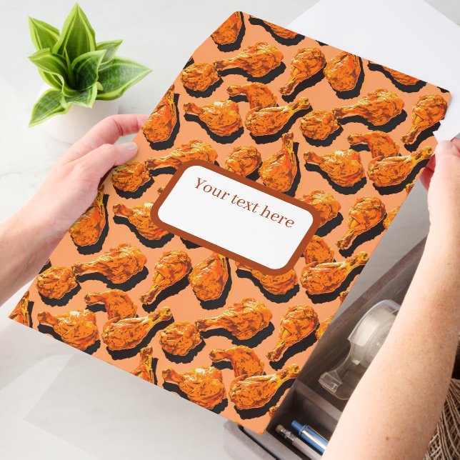 Cute tiled chicken pattern text box envelope mailers (Desk)