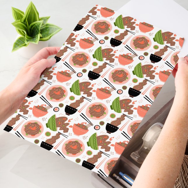 Cute tiled Chinese food  Envelope Mailers (Desk)