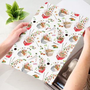 Cute tiled Chinese food Envelope Mailers