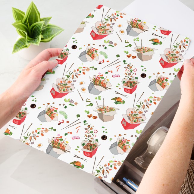 Cute tiled Chinese food  Envelope Mailers (Desk)