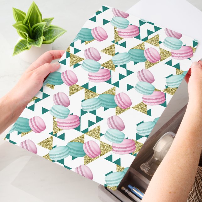 Cute tiled cookie pattern  envelope mailers (Desk)