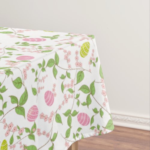 cute tiled Easter egg pattern Tablecloth