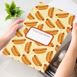 Cute tiled hotdog pattern envelope mailers