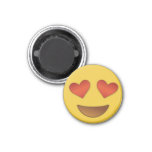Cute &amp; Tiny Heart For Eyes Emoji Magnet at Zazzle