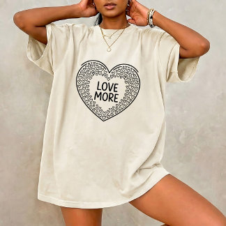 Cute Tiny Heart Positive Quote T-Shirt