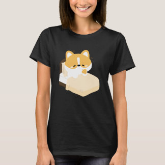 Cute Tired Corgi T-Shirt