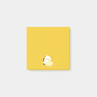 Cute Tired Duck Post-it Notes