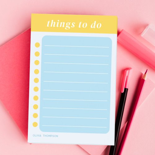 Cute To Do List School Post_it Notes