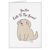 "Cute To The Bone" Pet Puppy Dog (Front)