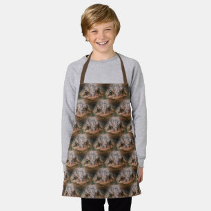 Cute Toad Face Animal Pattern Apron