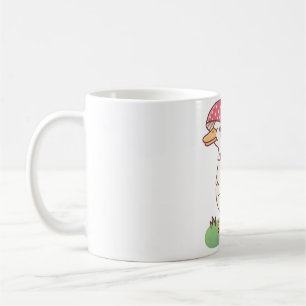 Cute Toadstool Mushroom Duck Coffee Mug