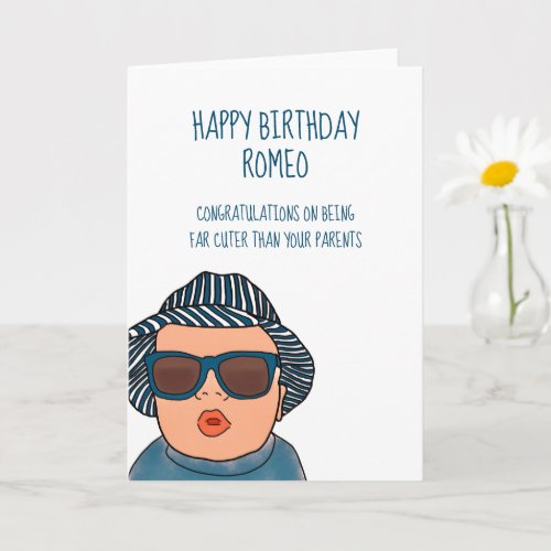 Cute Toddler Birthday Card